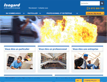 Tablet Screenshot of isogard.com